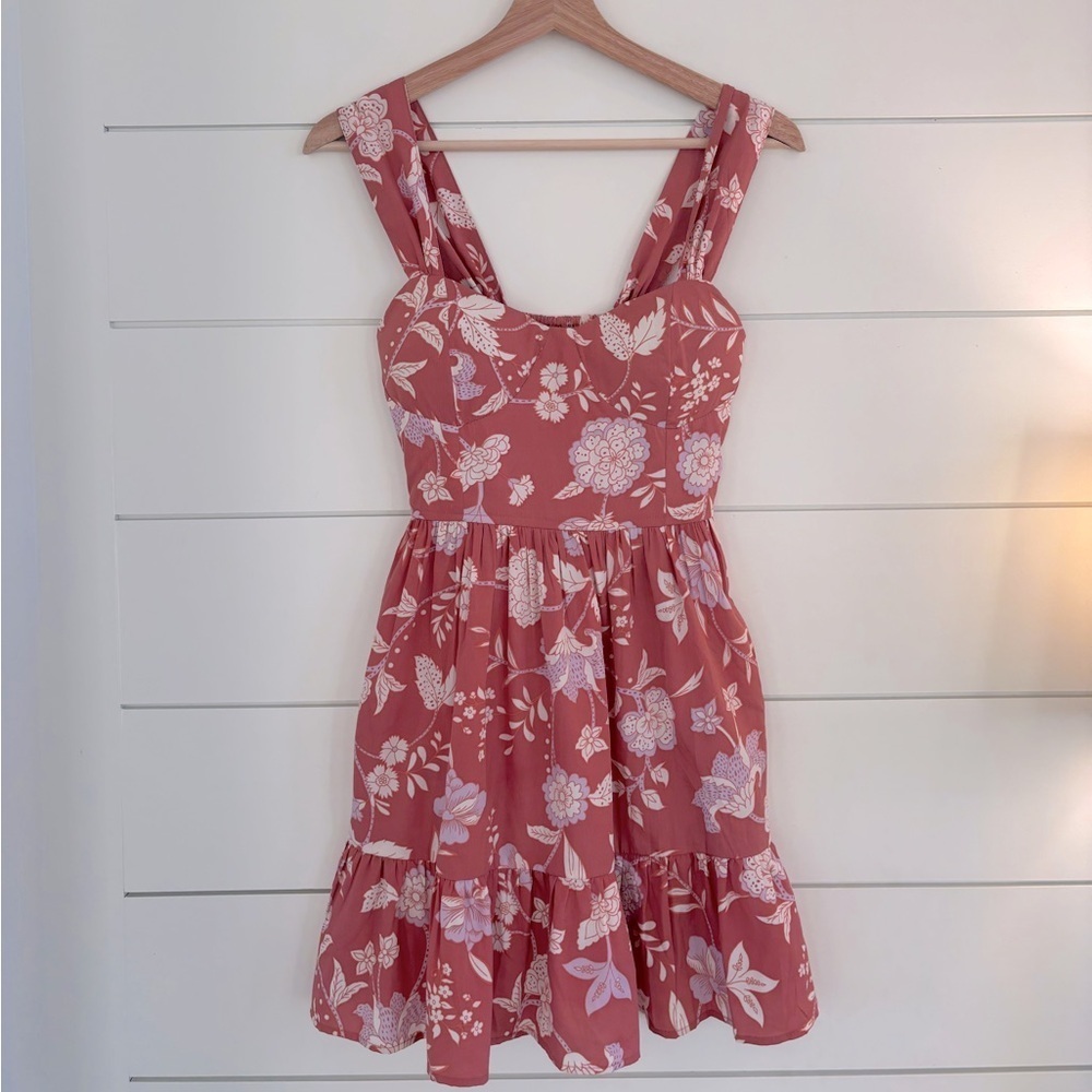 Band of The Free Floral Mini Dress